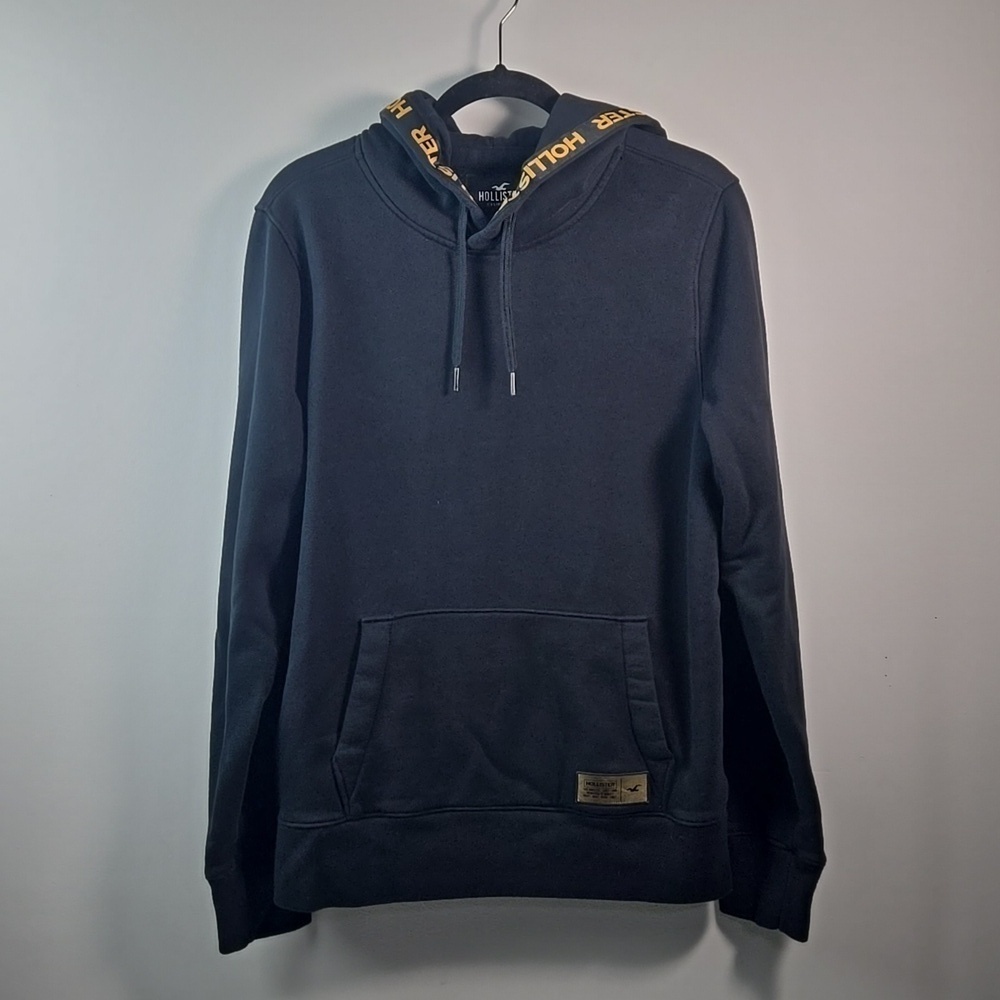 Hollister Black and Gold Sweatshirt